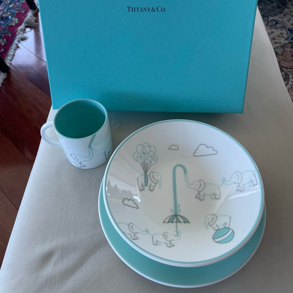Gorgeous china set baby - TIFFANY ORIGINAL NEVER USED